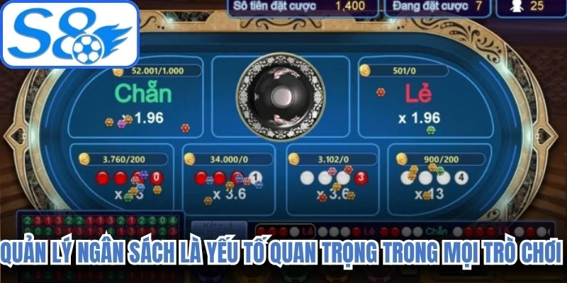 Quản lý ngân sách là yếu tố quan trọng trong mọi trò chơi xóc đĩa trực tuyến