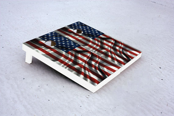 American Flag. Custom Cornhole Boards